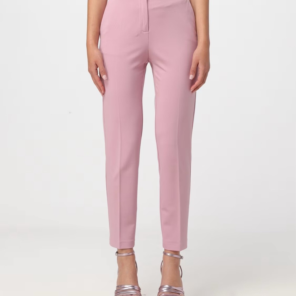 Zara Soft Pink Cropped Women's Pants